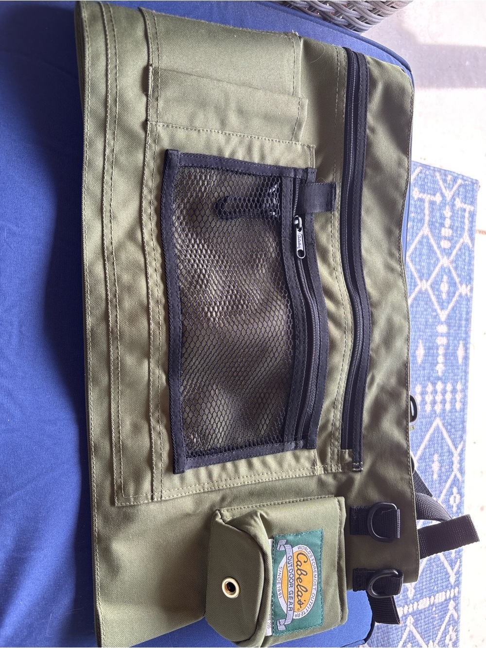 Cabela's Olive Green Camping Cot Organizer